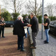 Autogramme vor der Show